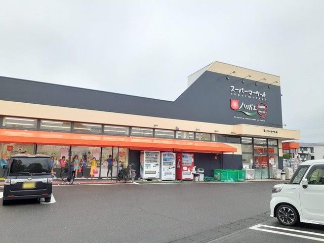 近くのスーパーハリガエまで850m(徒歩11分)