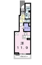 LIBERTY COURTの間取り画像