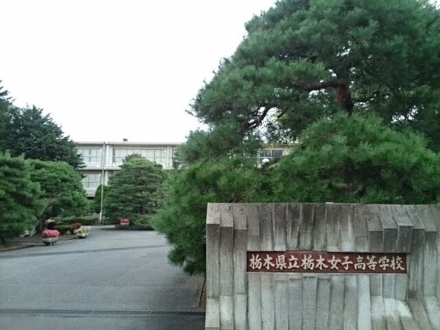 近くの栃木県立栃木女子高等学校まで550m（徒歩7分）