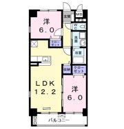 フルールの間取り画像