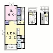 フローラルメゾン矢田の間取り画像