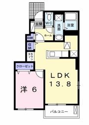 ル・ソレイユの間取り画像