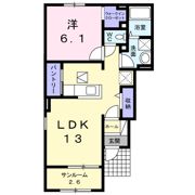 アルカンシエルBの間取り画像