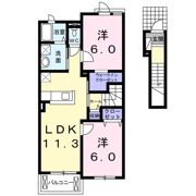 レディエンスAの間取り画像