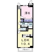 DONDAハイツの間取り画像