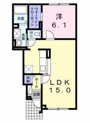 カーサ スペランツァの間取り画像