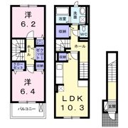 讃良レジデンスの間取り画像