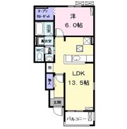 Dia Crane ⅢBの間取り画像