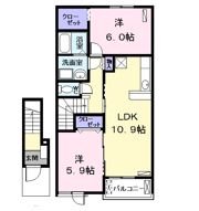 Dia Crane ⅢBの間取り画像