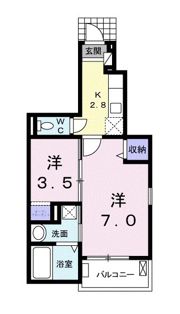 パークハイムソフィアの間取り画像
