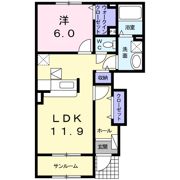 クオリアの間取り画像