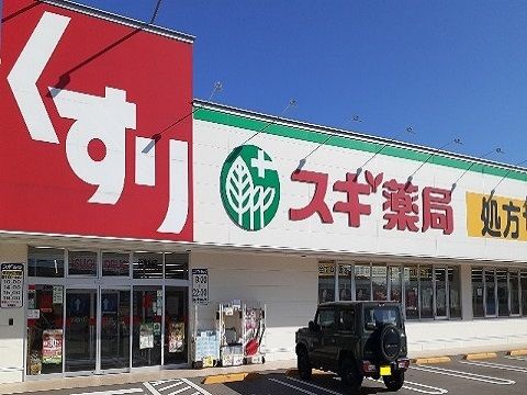 近くのスギ薬局　南富山店まで750m（徒歩10分）