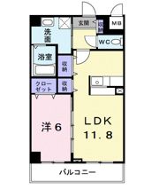 セジュール 藤の間取り画像