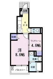 ビレッジZEN Ⅱの間取り画像