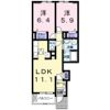ファミーユ 大菅Ⅱの間取り画像