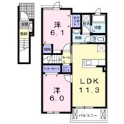 ルミエール住吉の間取り画像