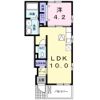 オアシス Bの間取り画像