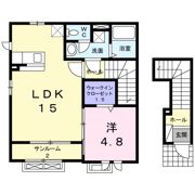 ソレイユ豊田の間取り画像