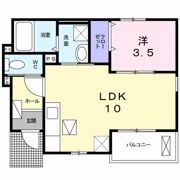 オージュティの間取り画像