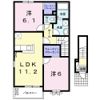 ル ヴォン ドゥの間取り画像