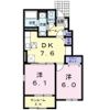 ヴィータ フェリーチェBの間取り画像