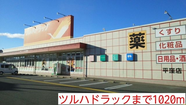 近くのドラッグストアまで1,020m（徒歩13分）