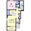 アイリスⅠの間取り画像