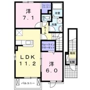 アイリスⅠの間取り画像