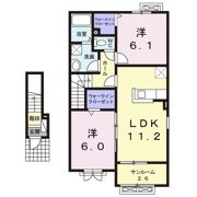 サンライズセブンAの間取り画像
