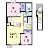メゾンKT13号館の間取り画像