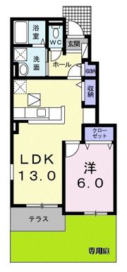 アニューサンリットの間取り画像