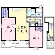 カーサ ルミノーザの間取り画像