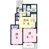 ヴィラージュ リジエールAの間取り画像