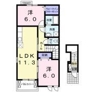 ＠三雲Bの間取り画像