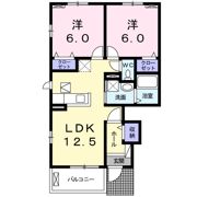 エレガンスEの間取り画像