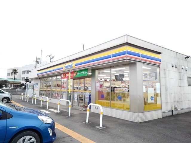 近くのミニストップ筑西直井店まで450m（徒歩6分）