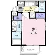 ダブル エフの間取り画像