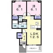 レスペランス Ⅰの間取り画像