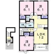 レスペランス Ⅰの間取り画像