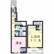 カーサ エンの間取り画像