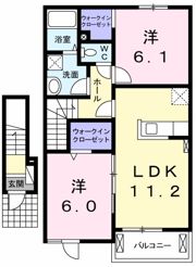 ヴィラ・ソリアードCの間取り画像