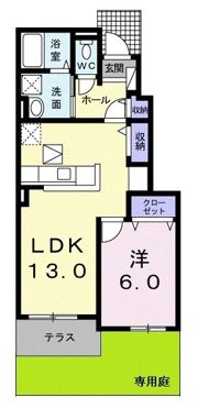 アンジェリーデの間取り画像