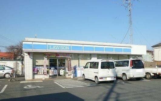 近くのローソン所沢下安松店まで700m（徒歩9分）
