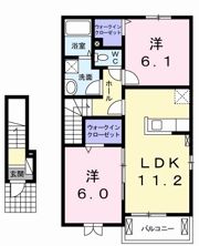 グロリアス Rの間取り画像