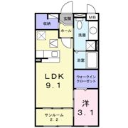カーサ・セレーノU21の間取り画像