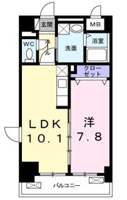 アウリ藤が丘の間取り画像