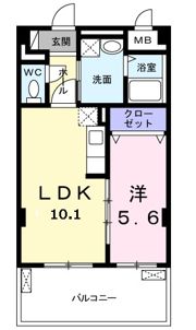 アウリ藤が丘の間取り画像