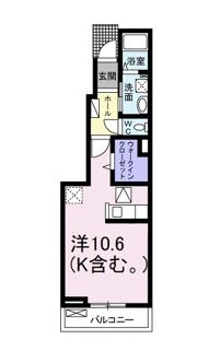 アンセスター下沼Aの間取り画像