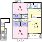 ラーゴ プラシードの間取り画像