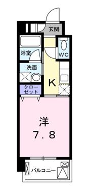 カルムCの間取り画像